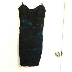 Strapless party dress